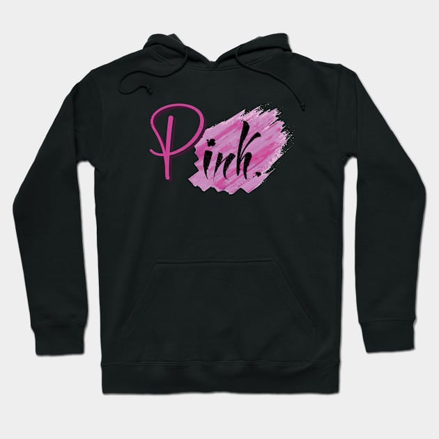 Pretty Pink Lover Hoodie by Watercoloristic